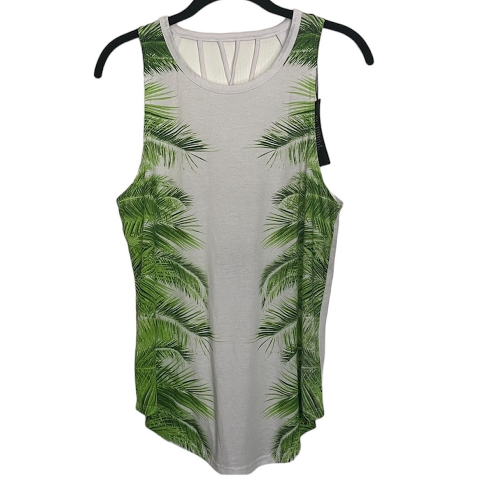 Chaser Tropical Print Tank Top